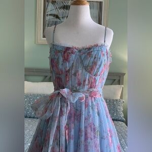 City Studio Floral Gown